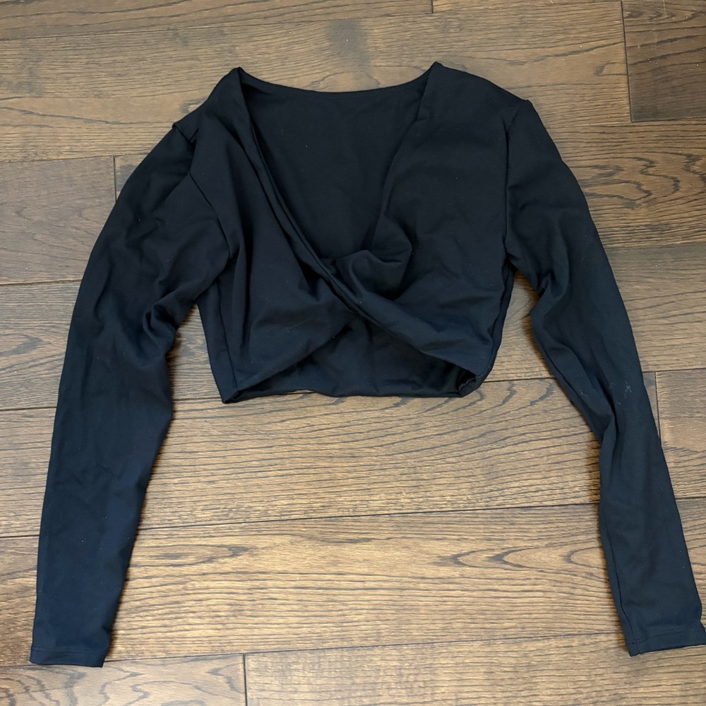 Amazon Cross Front Long Sleeve Top
